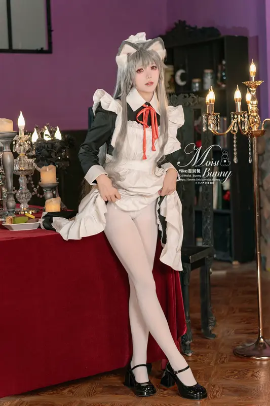 咬一口兔娘(Yiko湿润兔) – NO.213 2月月票特典『菲奇子女仆』 7